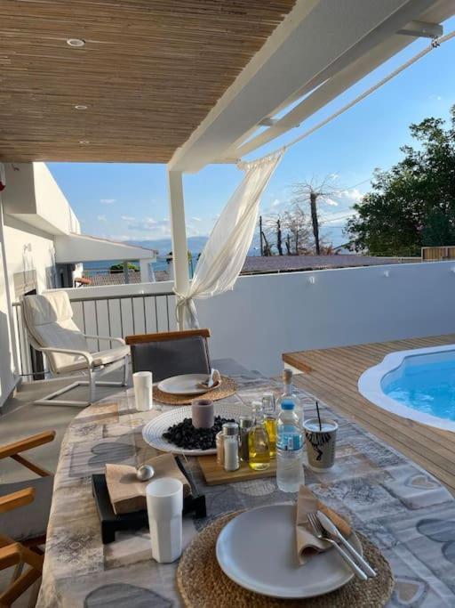Μοντέρνα Εξοχική Μονοκατοικία Με Ιδιωτική Πισίνα! Khalkoutsion Екстер'єр фото